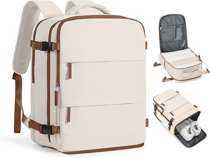 coofay Extra Large Travel Backpack Carry on Flight Approved Mochila De Viaje Personal Item Backpack for Airlines Frontier Airlines Personal Item Bag Backpack for Travel Backpacks for Men Women