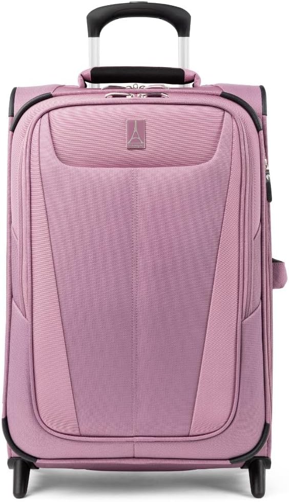 Travelpro Maxlite 5 Softside Expandable Upright 2 Wheel Carry-on Luggage, Lightweight, 21-Inch - Orchid Pink Purple