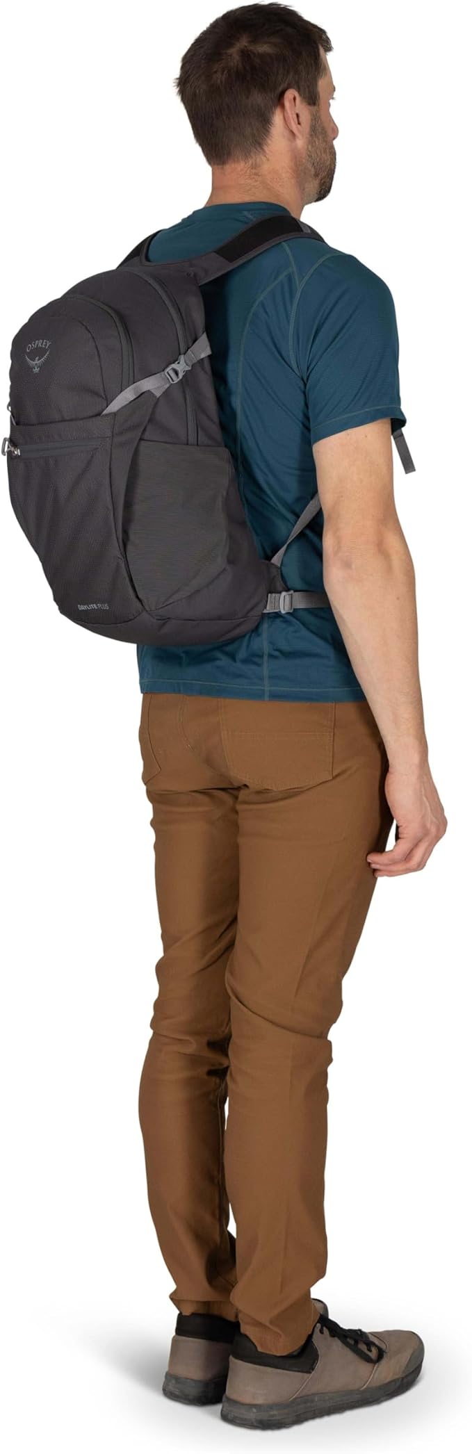 Osprey Daylite Plus Commuter Backpack - Lightweight, Everyday Pack with Laptop Sleeve and Water Bottle Pockets - Ideal for Campus, Work, and Travel with Versatile Storage, Cascade Blue/Latte Brown
