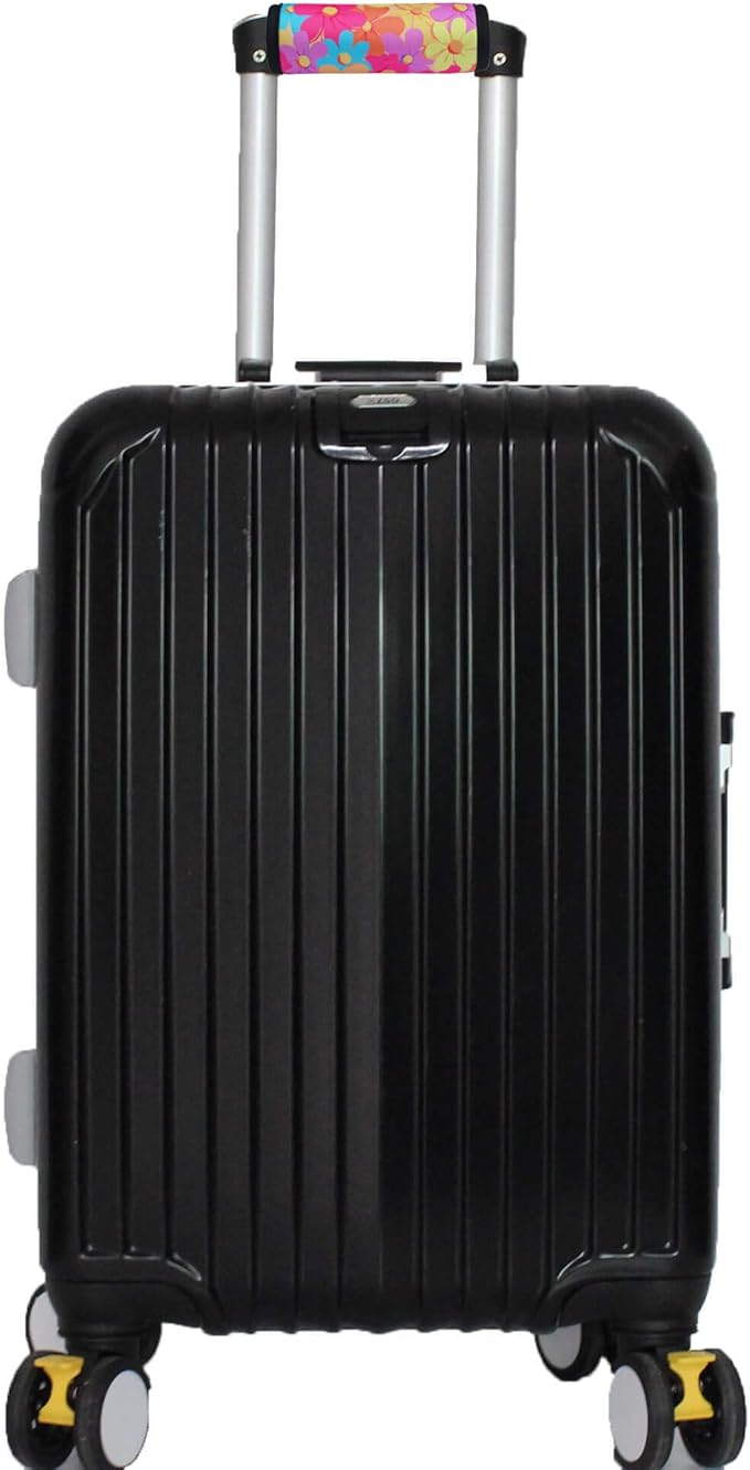 5 Pack Neoprene Luggage Handle Wraps for Suitcase Travel Luggage Tags/Identifiers/Marker/Grips