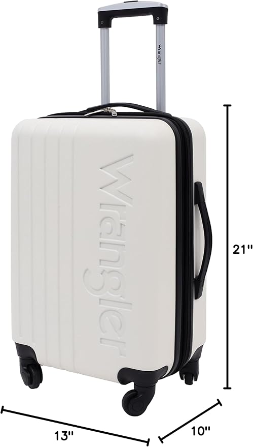 Wrangler Carry-On Luggage Set, Beige