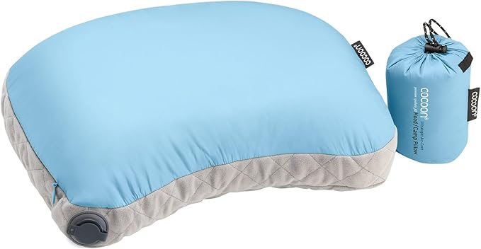 COCOON- Premium - Ultralight AirCore Hood Pillow - Light Blue