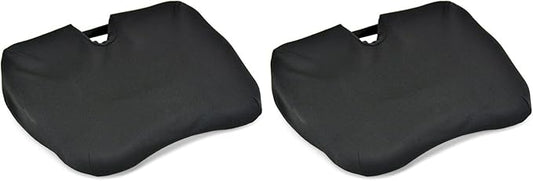 Contour Kabooti Donut Seat Cushion, 3-in-1 Design with Center Cutout for Tailbone Pain, Sciatica and Hemorrhoids (Pack of 2)