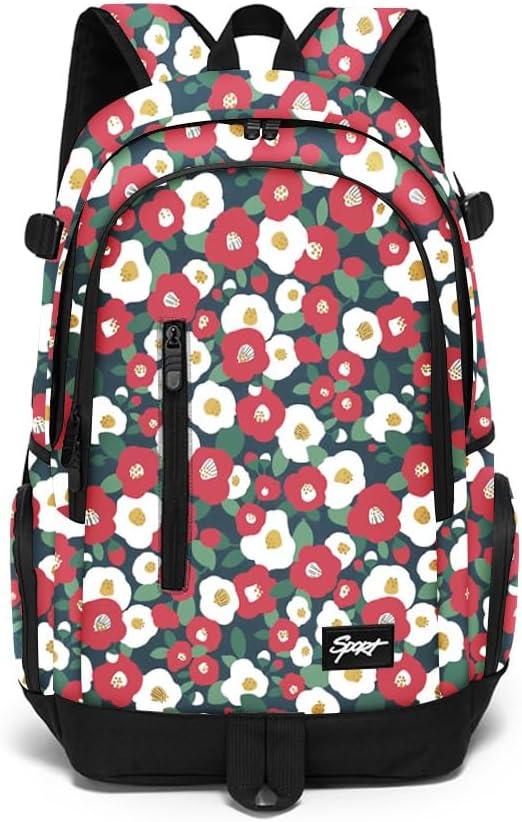rickyh style School Backpack Travel Bag for Men & Women Lightweight College Back Pack with Laptop Compartmen