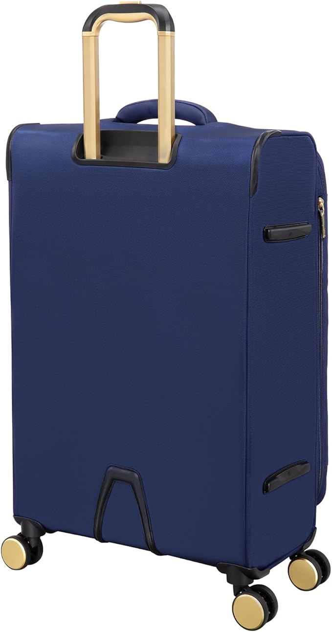It Luggage Glimmering 28" Softside Checked 8 Wheel Expandable Spinner, Ocean Cavern