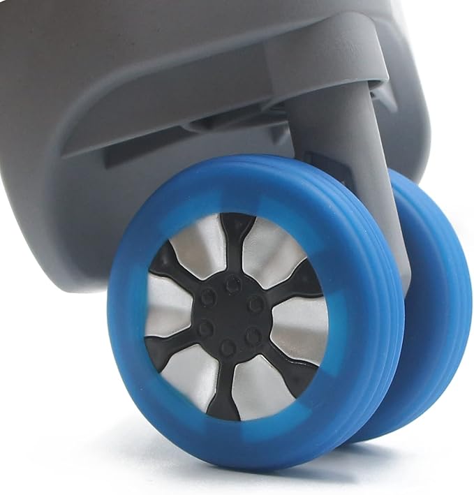 9Pack Luggage Suitcase Wheels Cover Carry on Luggage Wheels Cover for most 8-spinner Wheels Luggage Sets