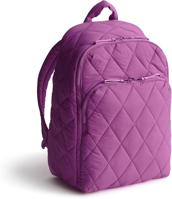 Vera Bradley Women's Featherweight Westover Hybrid Backpack, Iris Orchid, One Size