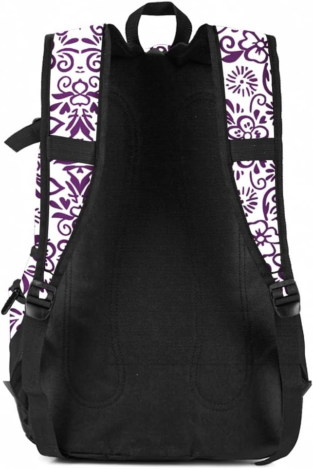 rickyh style School Backpack Travel Bag for Men & Women Lightweight College Back Pack with Laptop Compartmen