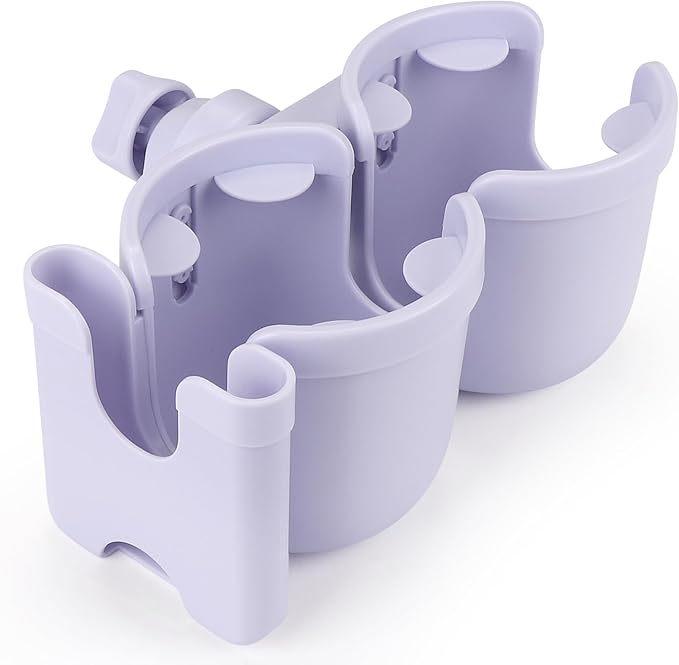 Accmor Stroller Cup Holder with Phone Holder, Bike Cup Holder, Universal Cup Holder for Uppababy Nuna Doona Strollers, 2-in-1 Cup Phone Holder for Stroller Bike Wheelchair Walker Accessory