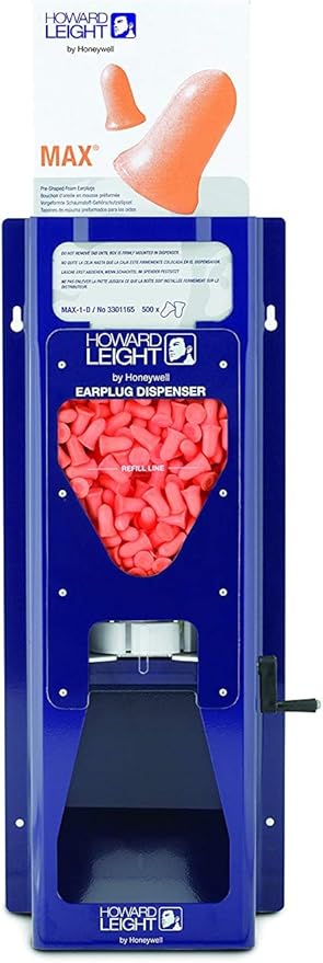 Howard Leight by Honeywell Leight Source 500 Earplug Dispenser (LS-500), blue
