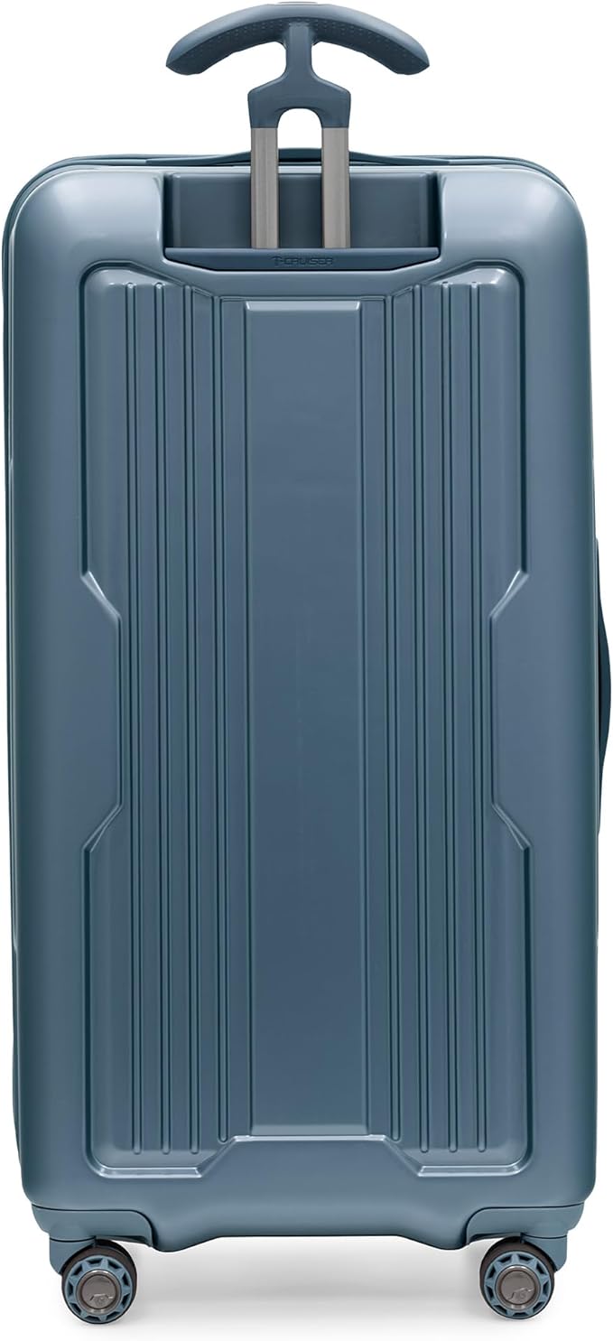 Traveler's Choice Ultimax II Polycarbonate Hardside Luggage with Spinner Wheels, Teal, 31-Inch Large Trunk