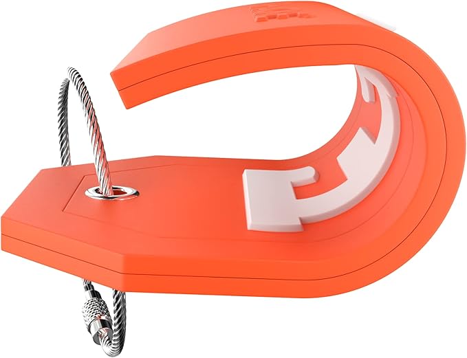 Shacke Initial Luggage Tag with Full Privacy Cover and Stainless Steel Loop – (Letter E)