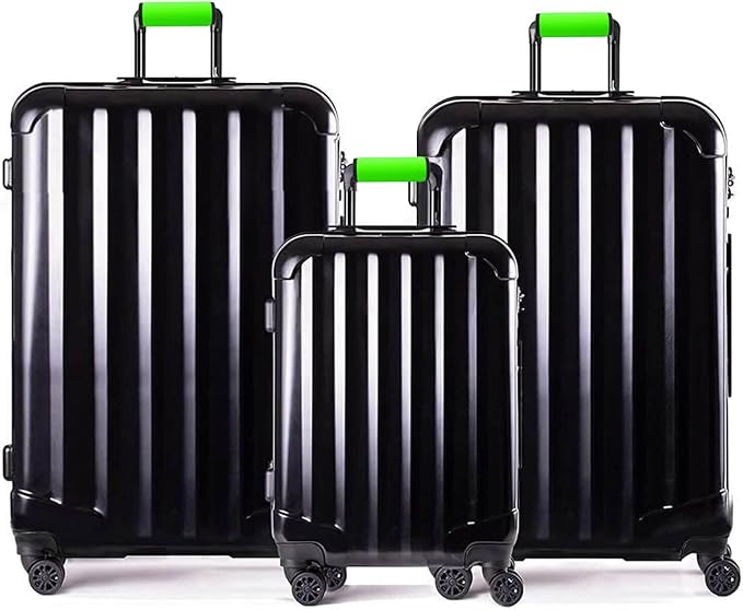 Luggage Handle Wrap-Neoprene Luggage identifiers for Suitcases Unique Bright Luggage Tags/Spotter/Markers/Handle Cover Travel Accessories (Bright Green)