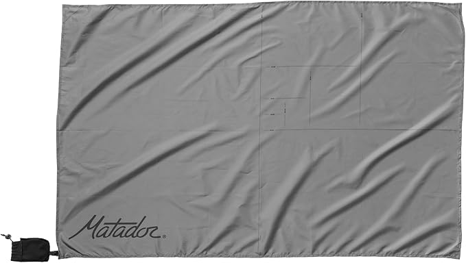 Matador Pocket Blanket Mini 4.0 - (Seats 1-2); Foldable Concert and Festival Blanket; Sand Proof Beach Picnic Tarp