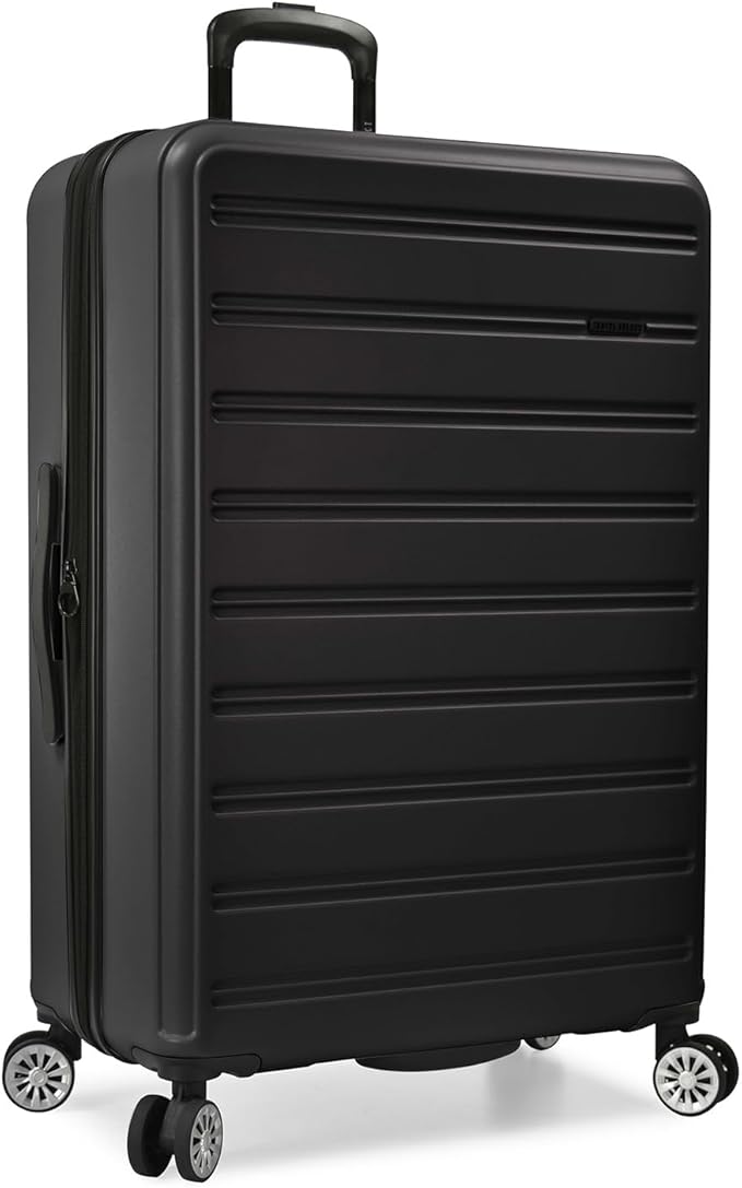 Travel Select Snowcreek Hardside Expandable Spinner Luggage, Black, 30-Inch Checked Only