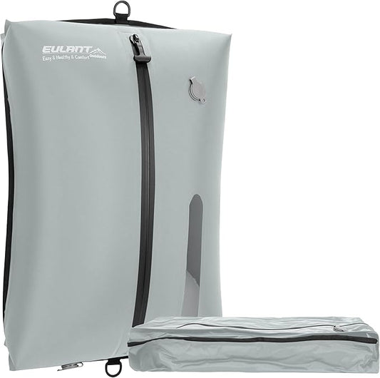 Reusable Vacuum Bags for Travel,Professional Waterproof IPX8 Vacuum Compression Bag for Suitcases Backpack,Space Saver Bags Packing Organizers for Clothing Packing(1 Pack,Gray)
