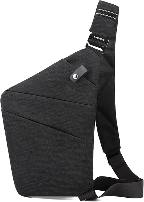 VADOO Sling Bag - Anti-theft Crossbody Shoulder Bag for Men and Women