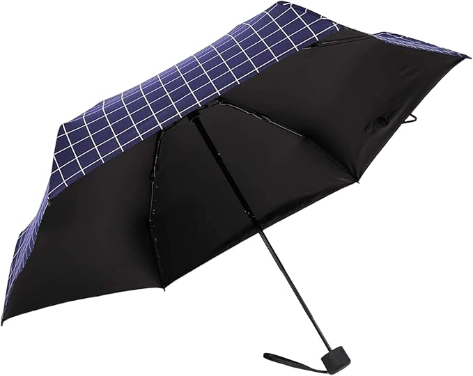 GAOYAING Compact Travel Umbrella with Case Sun&Rain Lightweight Small and Compact Suit for Pocket