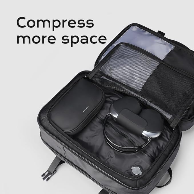 Automatic Vacuum Bag(Air Pump inside) Reusable Storage Bag Folding Outdoor Travel Compression Bag for Suitcases Backpack Luggage