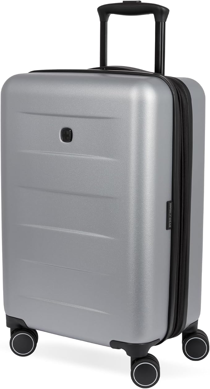SwissGear 8020 Eclipse Collection Hardside Expandable Luggage – Ultimate Grey