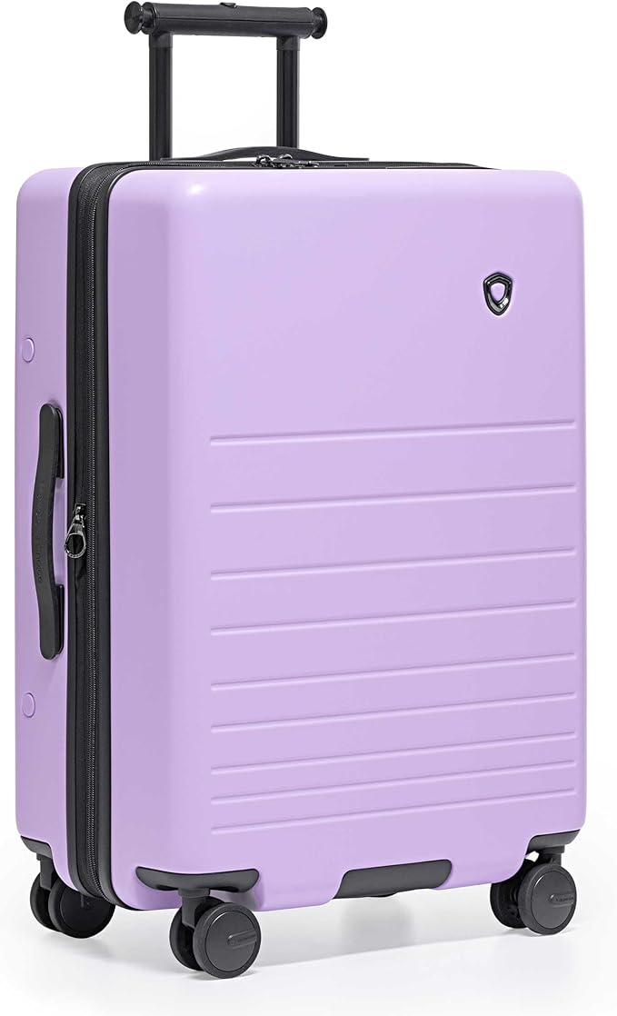 Traveler's Choice Markham Hardside Expandable Luggage with Hinomoto Spinner Wheels, 26-Inch Medium, Purple