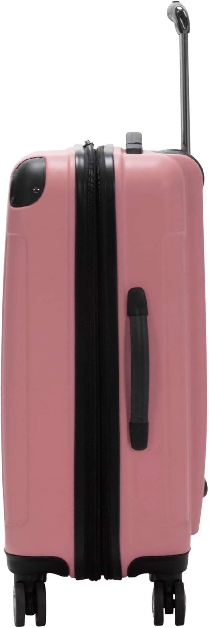 Kenneth Cole REACTION Renegade Luggage Expandable 8-Wheel Spinner Lightweight Hardside Suitcase, Peony, 24-Inch Checked