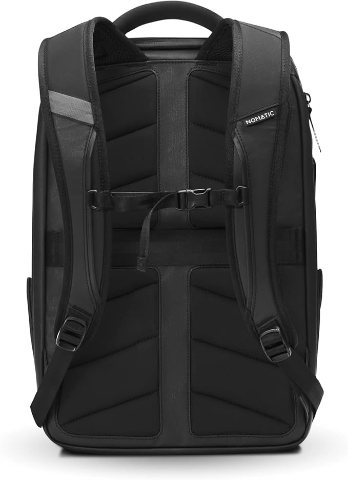 NOMATIC 14L Travel Pack - Mens Travel Backpack - Expandable to 21L - Water Resistant Daypack - TSA-Ready - Lightweight Business Traveling Backpack for Men - 15" Laptop Compartment
