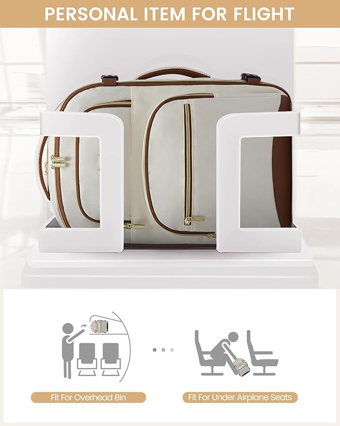LOVEVOOK Travel Essentials Carry on Backpack 40L Travels Backpack for Women,Waterproof TSA Personal Item Travels Bag Airline Flight Approved,Large Carry on Luggage Laptop Backpack with Packing Cubes