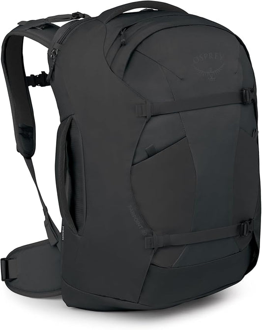 Osprey Farpoint 40L Men's Travel Backpack - Carry On Bag with Laptop Sleeve and Toiletry Pocket, Black