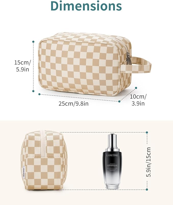 Narwey Travel Toiletry Bag for Women Traveling Dopp Kit Men Travel Bag for Toiletries Cosmetic Bag Makeup Bag Medicine Bag for Traveling