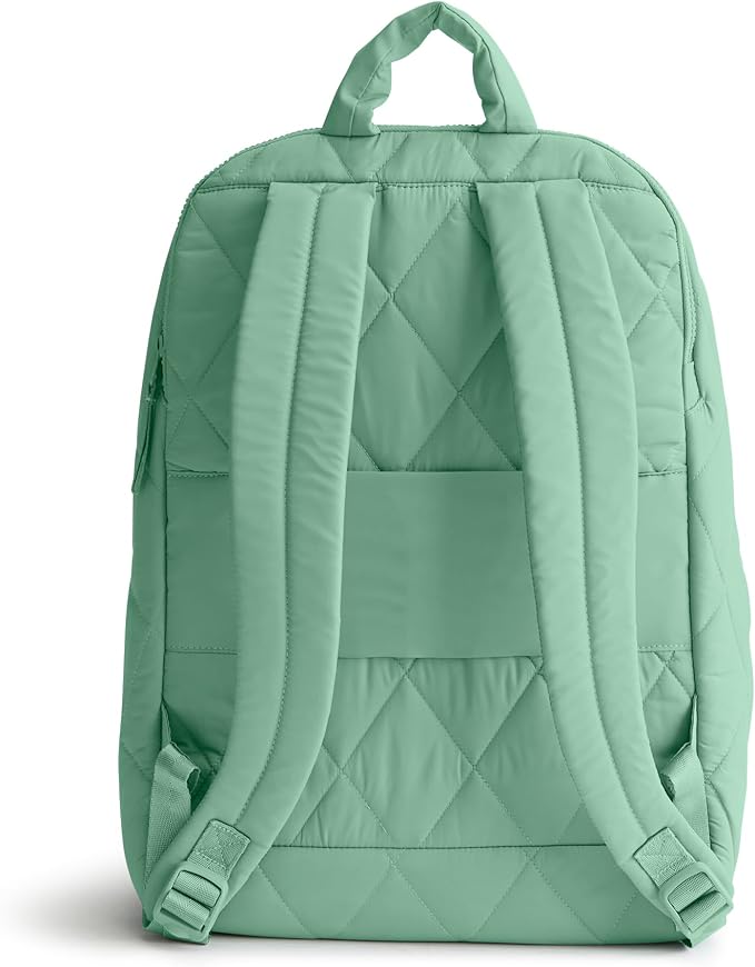 Vera Bradley Women's Featherweight Westover Hybrid Backpack, Beryl Green, One Size