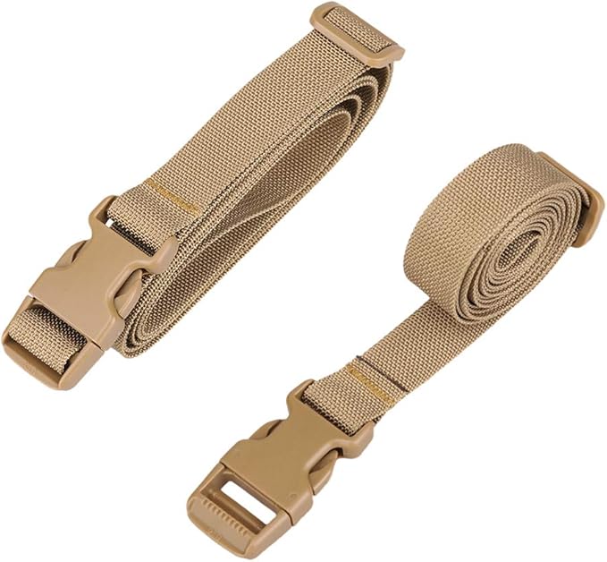 MAGARROW 78" x 1" Strap Buckle Packing Straps Adjustable 1-Inch Belt