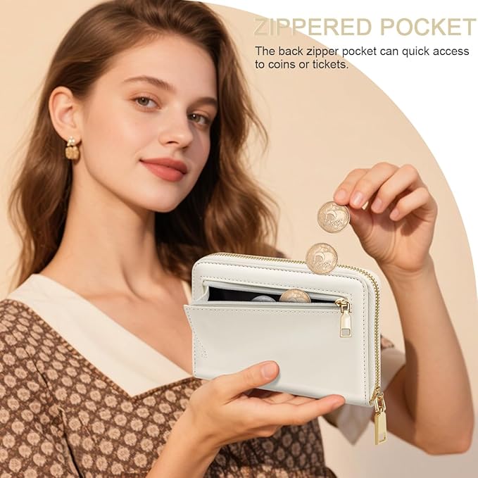 Passport Holder for Travel Personalized Passport Holder Initial Letter Rose Flower RFID Blocking Travel Wallets Credit Cards Holder for Women Men, White H