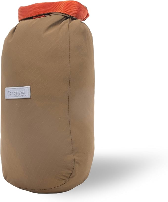 Gravel Layover Travel Blanket – Ultra-Light Compact Blanket for Camping and Outdoor Adventures - Down Alternative Portable Travel Blanket for Layovers & Road Trips (Desert Lake)