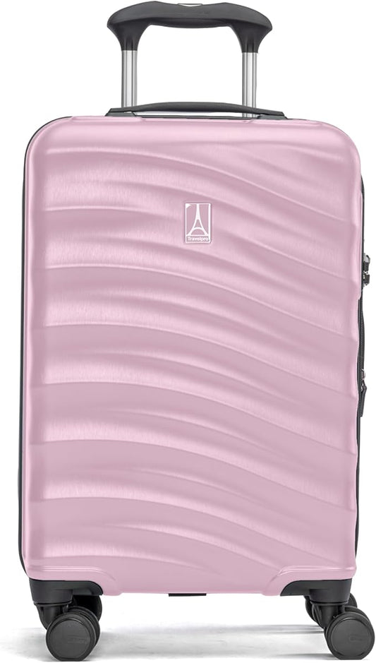 Travelpro Maxlite Air V2 Hardside Expandable Carry on Luggage, 8 Spinner Wheels, Lightweight Hard Shell Suitcase, TSA lock, Pink, Compact Carry On 19-Inch