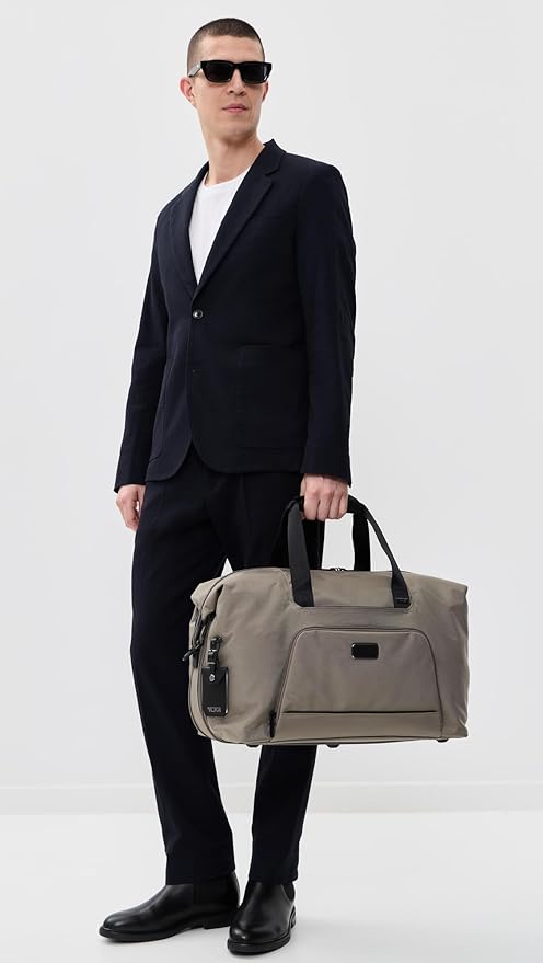 TUMI - Alpha Double Expansion Duffel - Business & Weekend Travel Duffel Bag - Designed for Durability & Functionality