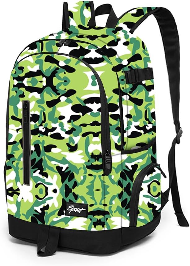 rickyh style School Backpack Travel Bag for Men & Women Lightweight College Back Pack with Laptop Compartmen