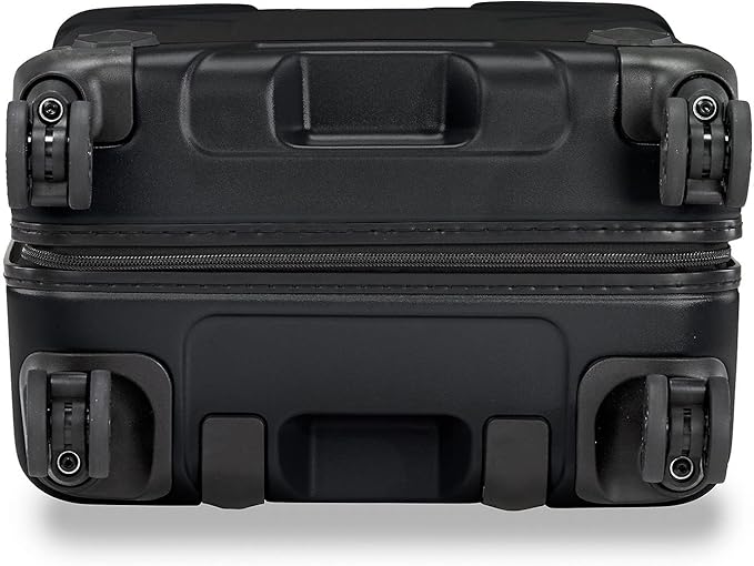 Briggs & Riley International 21" Carry On Spinner - Luggage for Travel, Suitcases with Wheels, Hardside Rolling Bag for Men & Women, Self-Repairing Zipper - Torq Collection, Stealth Black