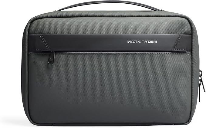 MARK RYDEN Toiletry Bag for Men, Travel Toiletry Organizer Dopp Kit Water-resistant Shaving Bag for Toiletries Accessories (Green)