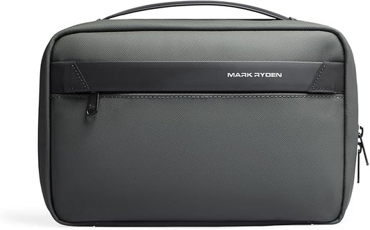 MARK RYDEN Toiletry Bag for Men, Travel Toiletry Organizer Dopp Kit Water-resistant Shaving Bag for Toiletries Accessories (Green)