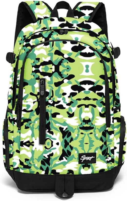 rickyh style School Backpack Travel Bag for Men & Women Lightweight College Back Pack with Laptop Compartmen