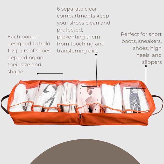 Shoe Bag for Travel, Portable Shoe Organizer, Storage Bag, Shoe Tote Bag for Women and Men