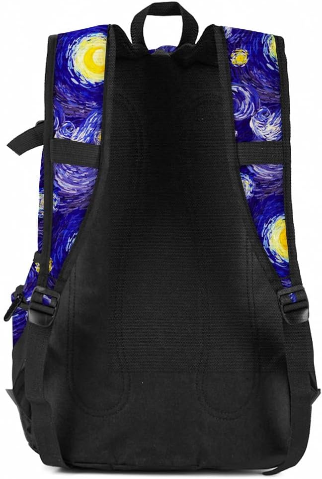 rickyh style School Backpack Travel Bag for Men & Women Lightweight College Back Pack with Laptop Compartmen