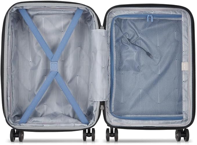 DELSEY PARIS Cruise 3.0 Hardside Expandable Luggage with Spinner Wheels, Graphite, Carry on 20 Inch