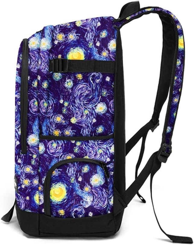 rickyh style School Backpack Travel Bag for Men & Women Lightweight College Back Pack with Laptop Compartmen