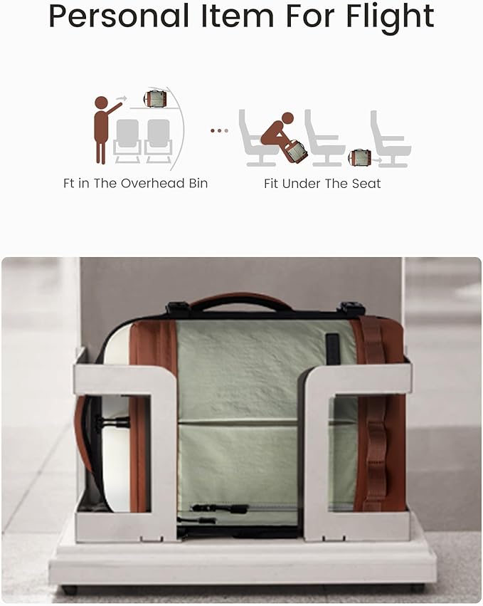 LOVEVOOK 50L Travel Backpack for Women Men, Airline Approved Carry On Luggage with 3 Cubes Accessories, TSA Personal Item Travel Cruise Essentials, Waterproof Weekender Overnight Bags fits 17" Laptop