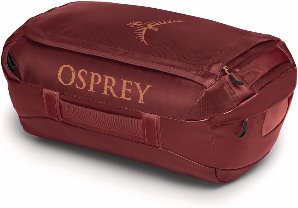 Osprey Transporter 40L Travel Duffel Bag, Black