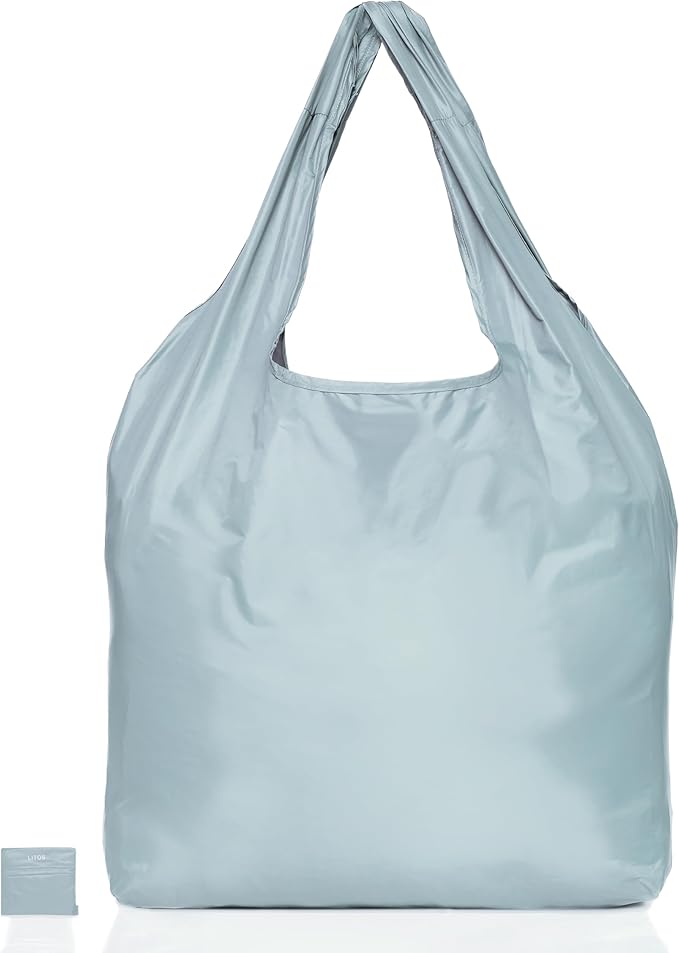 SYZY Pocket-Size Foldable XL Shopping Bag - Holds 70 lbs, Durable and Ultra-Lightweight for Daily Use and Travel