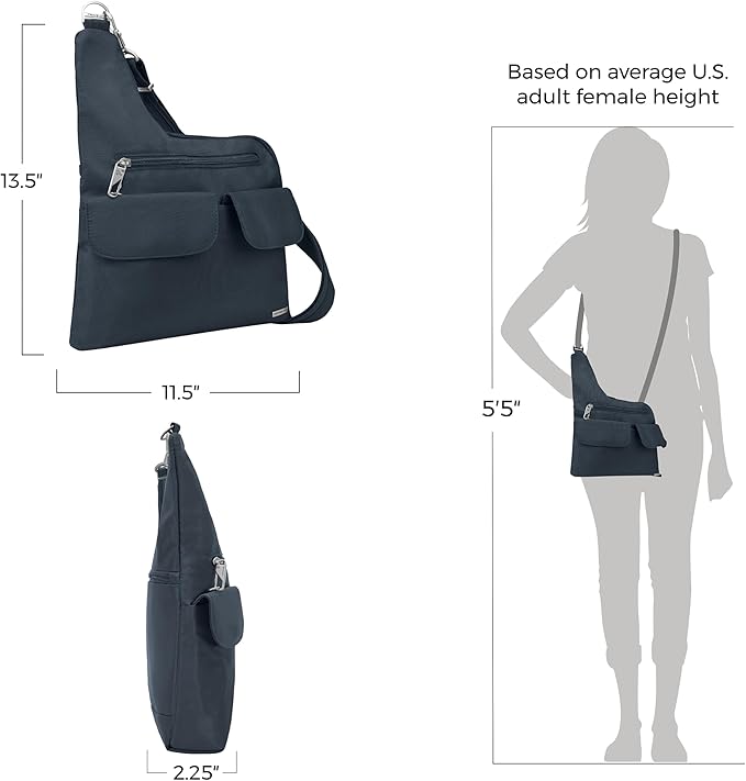 Travelon Anti-Theft Classic Crossbody Bag