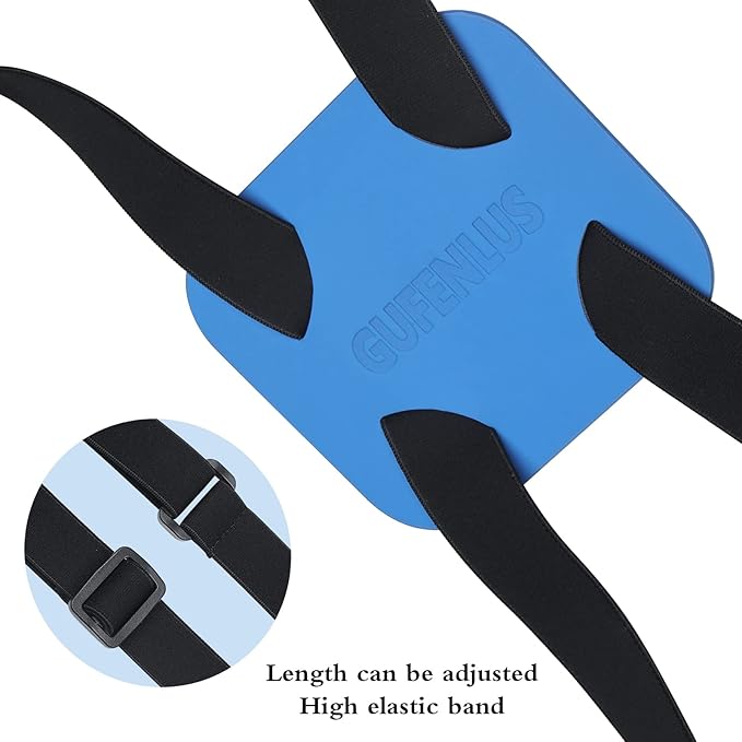 Luggage Straps Bag Bungees for Add a Bag Easy to Travel Suitcase Elastic Strap Belt- 2 Pack (Blue-2)